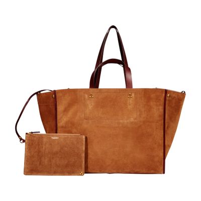 Jérôme Dreyfuss Leon L Tote Bag In Beige