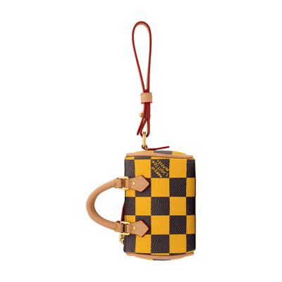 Louis Vuitton Damier Pop Mini Speedy Bag Charm