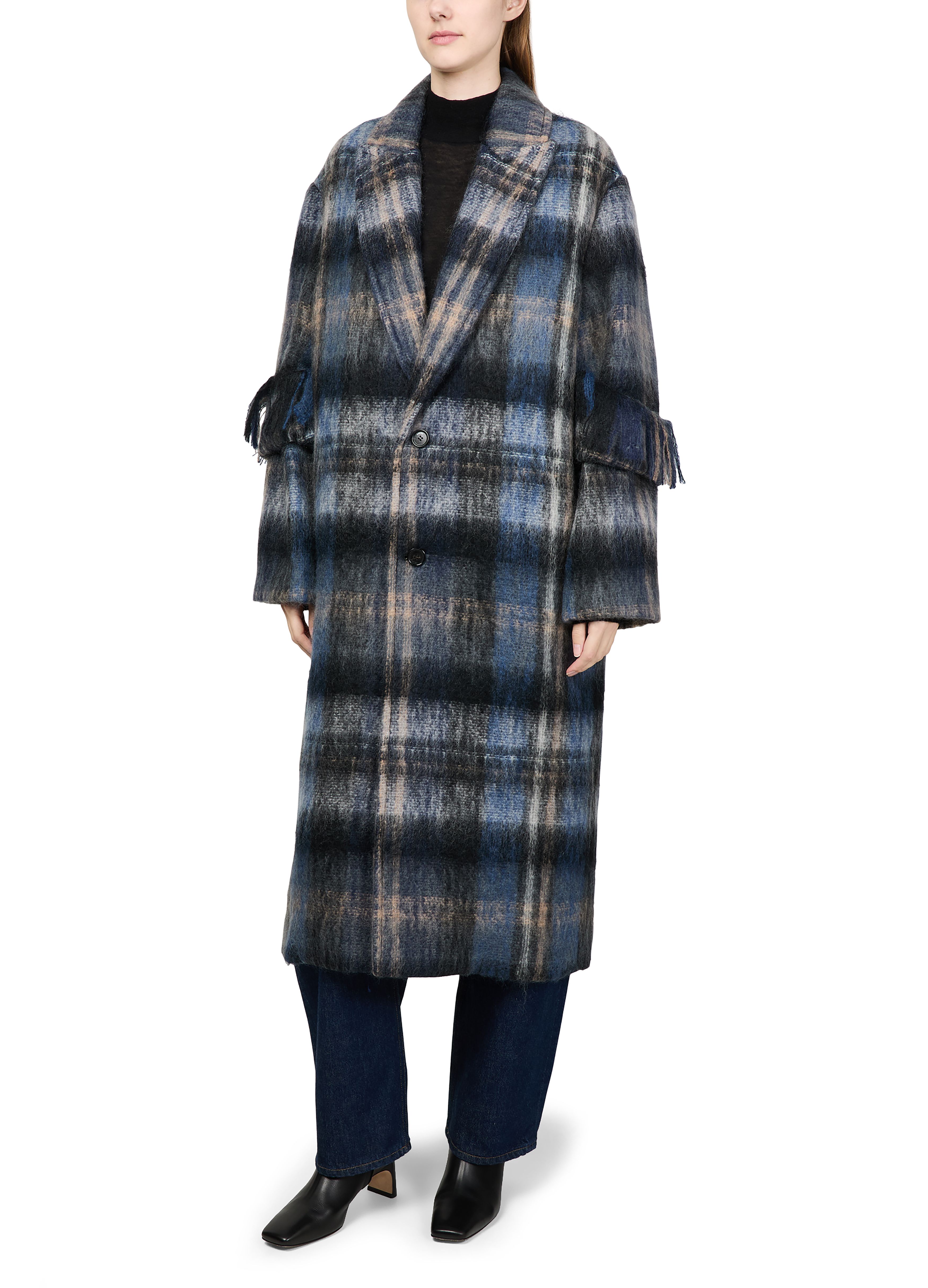 Striped coat thumbnail 6