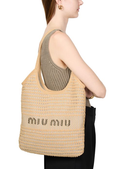 MIU MIU Ivy crochet bag