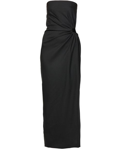 MAX MARA Silva bustier drapped dress