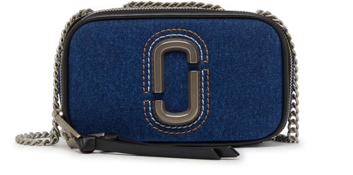 MARC JACOBS The Snapshot Denim camera bag