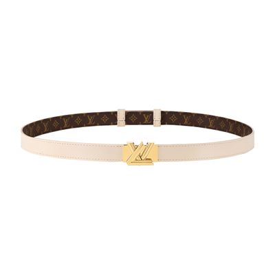 Louis Vuitton Lv Go-14 20mm Belt In Beige