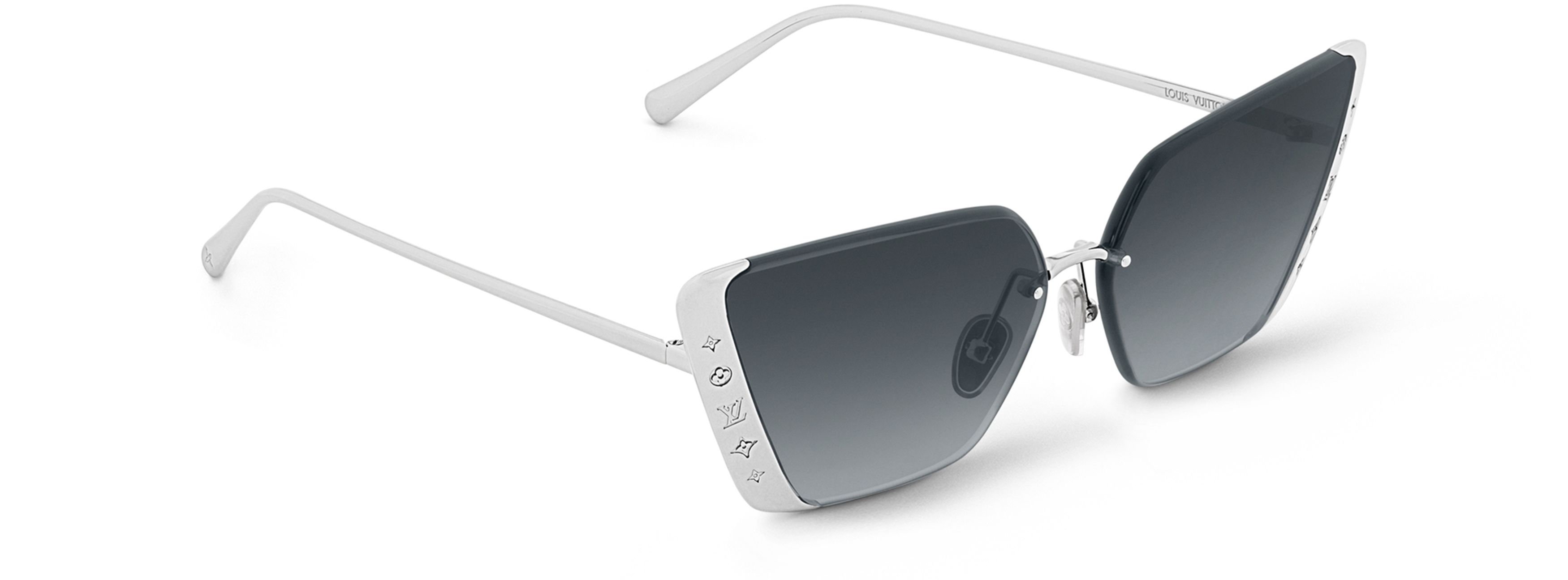 LV Moon Metal Cat Eye Sunglasses thumbnail 3