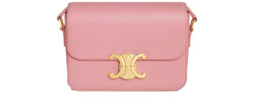 CELINE Sac Triomphe modèle Teen veau satiné