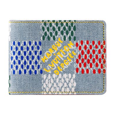 Louis Vuitton Multiple Wallet In Gray