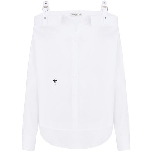 DIOR Blouse popeline de coton 