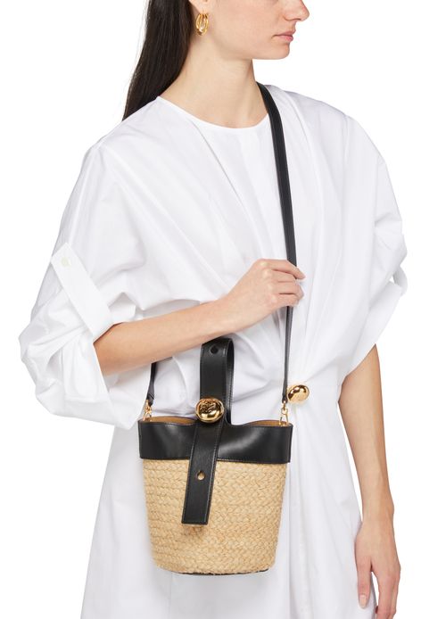 LOEWE Mini Pebble bucket bag