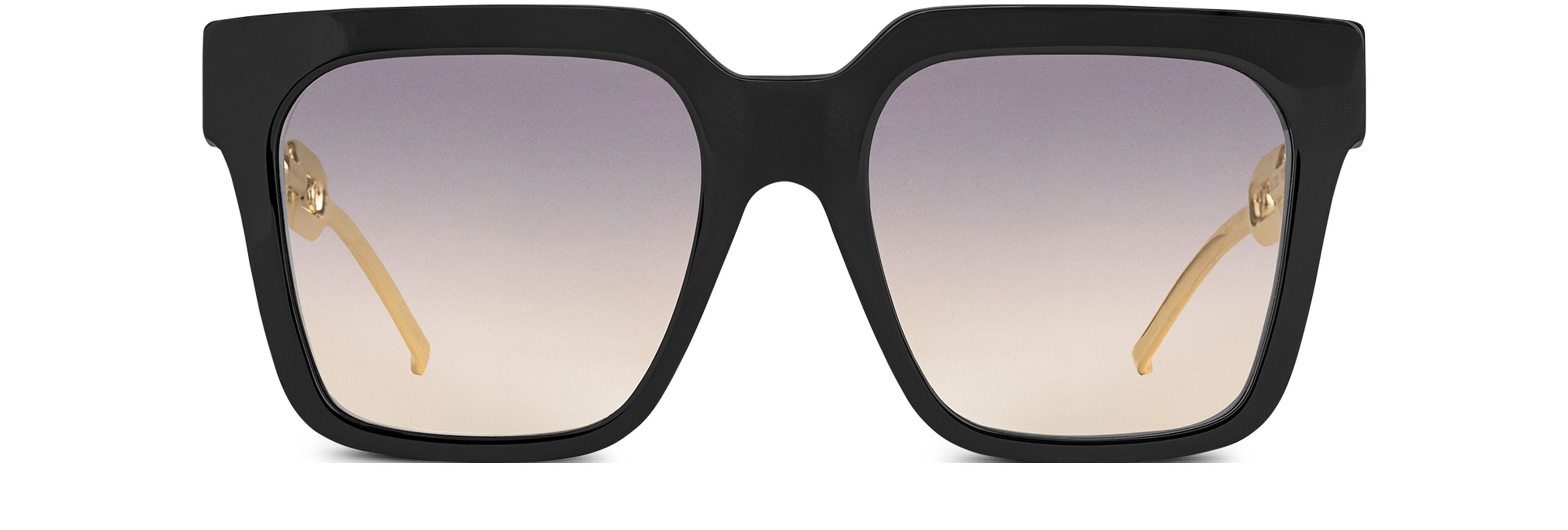 LV Edge Large Square Sunglasses