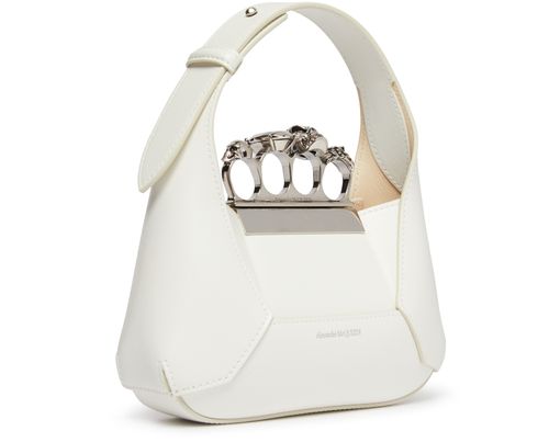 MCQUEEN Jewelled mini hobo bag