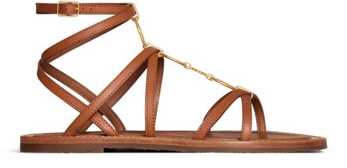 CELINE Celine Lympia sandalen aus kalbsleder mit riemchenschmuck