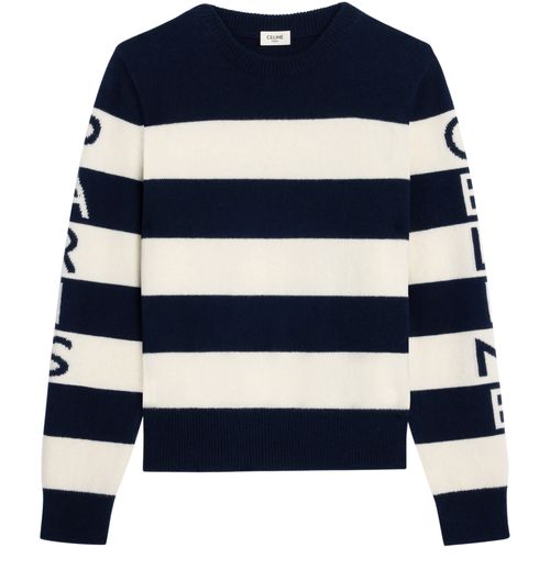 CELINE Crewneck sweater in wool cashmere