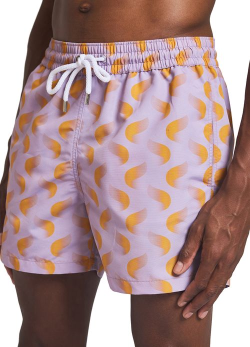FRESCOBOL CARIOCA Sport swim shorts copacabana nuvem print