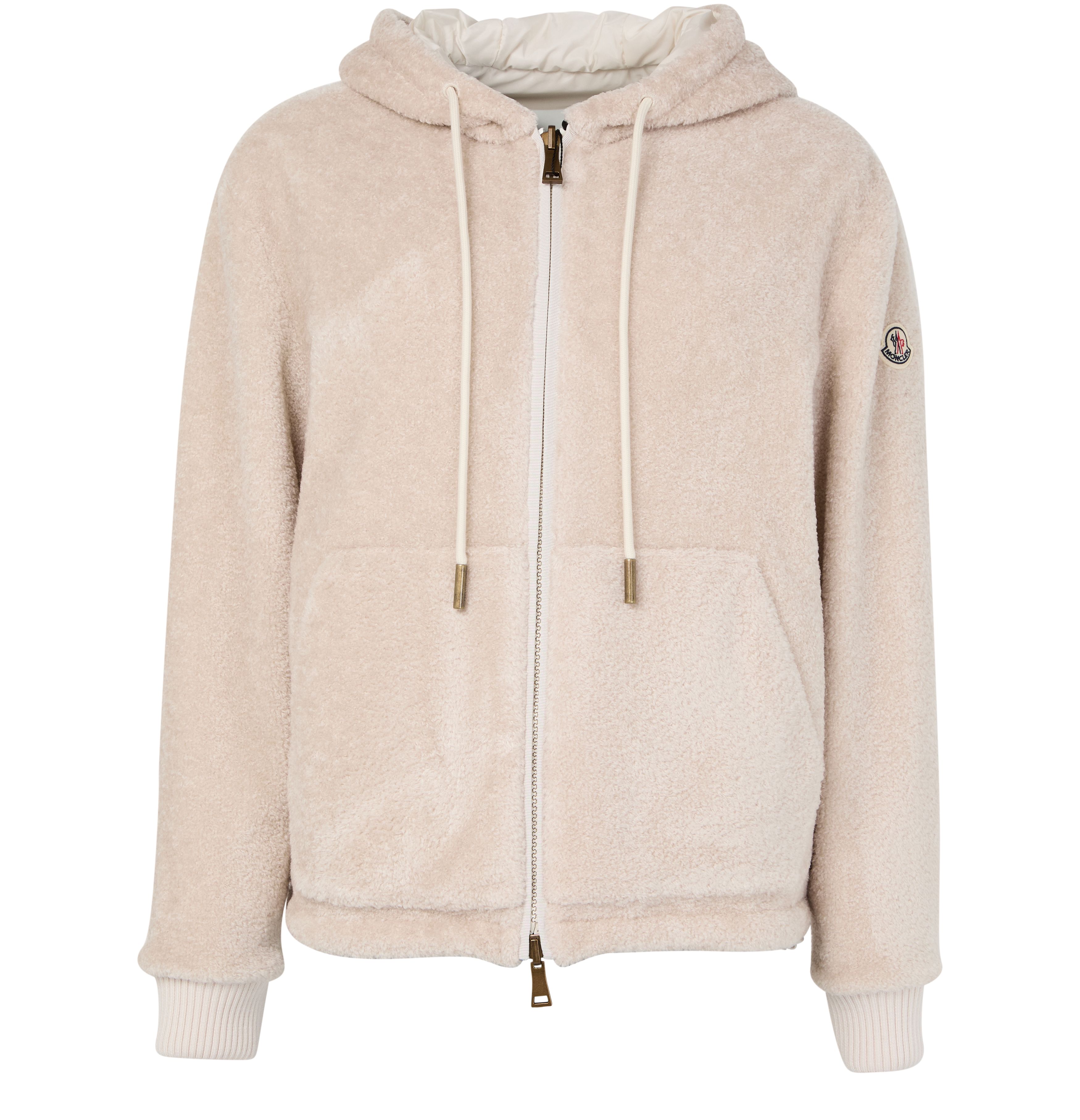 Zipped-up reversible jacket