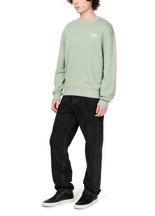 MAISON KITSUNE Komfort-Sweatshirt mit Handschrift-Logo