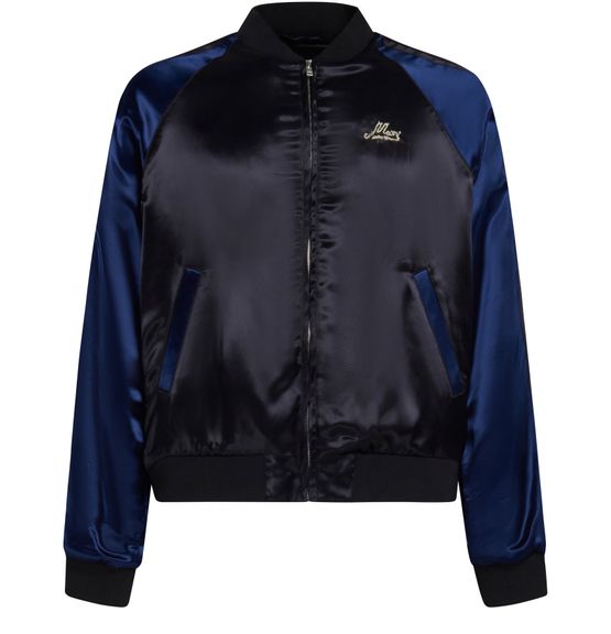 Viscose Satin Bomber Jacket MARNI