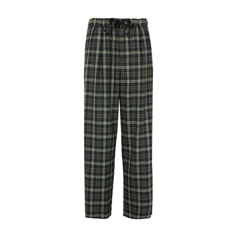 Drawstring trousers in wool blend thumbnail 4