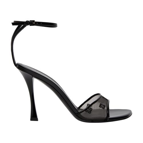 Shop Givenchy 4g Heeled Sandales In Black