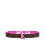 LV Pyramide 40mm reversible belt - LOUIS VUITTON