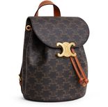 Brown 関税送料込 canvas バックパック Triomphe ボニー CELINE
