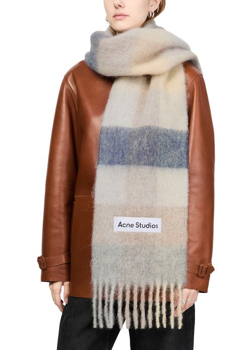 ACNE STUDIOS Vally scarf with fringes