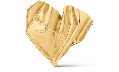 LOUIS VUITTON Broche LV Sculptural