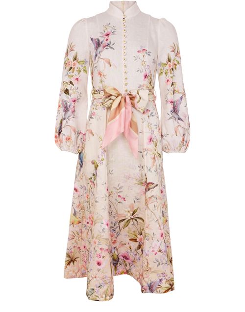 ZIMMERMANN Rebellion buttoned midi dress