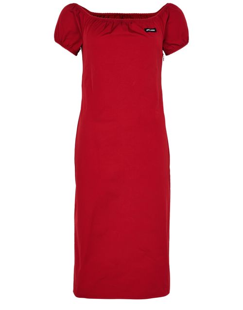 MIU MIU Off-the-shoulder midi dress