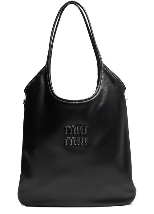 MIU MIU Ivy leather tote bag
