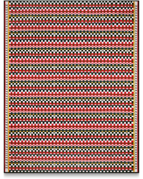 LOUIS VUITTON Damier Checks Blanket
