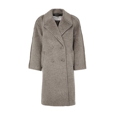Acne Studios Long Coat In Gray