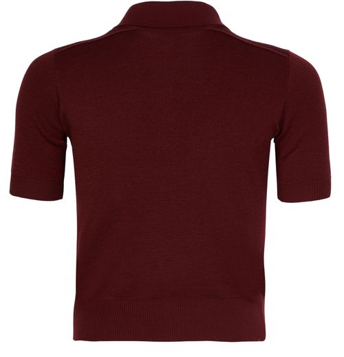 BURBERRY Wool polo shirt