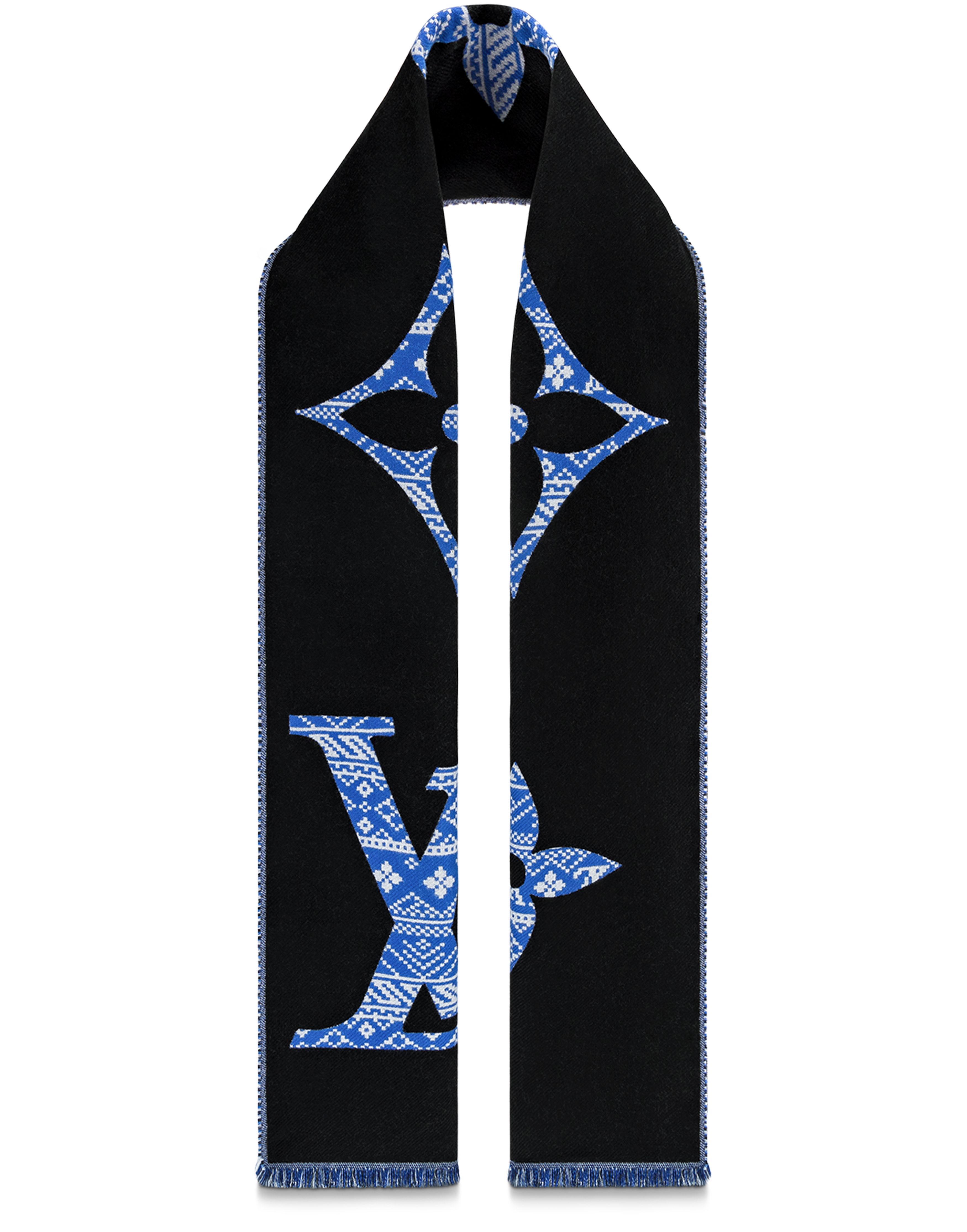 Monogram Two-Sided Scarf thumbnail 4