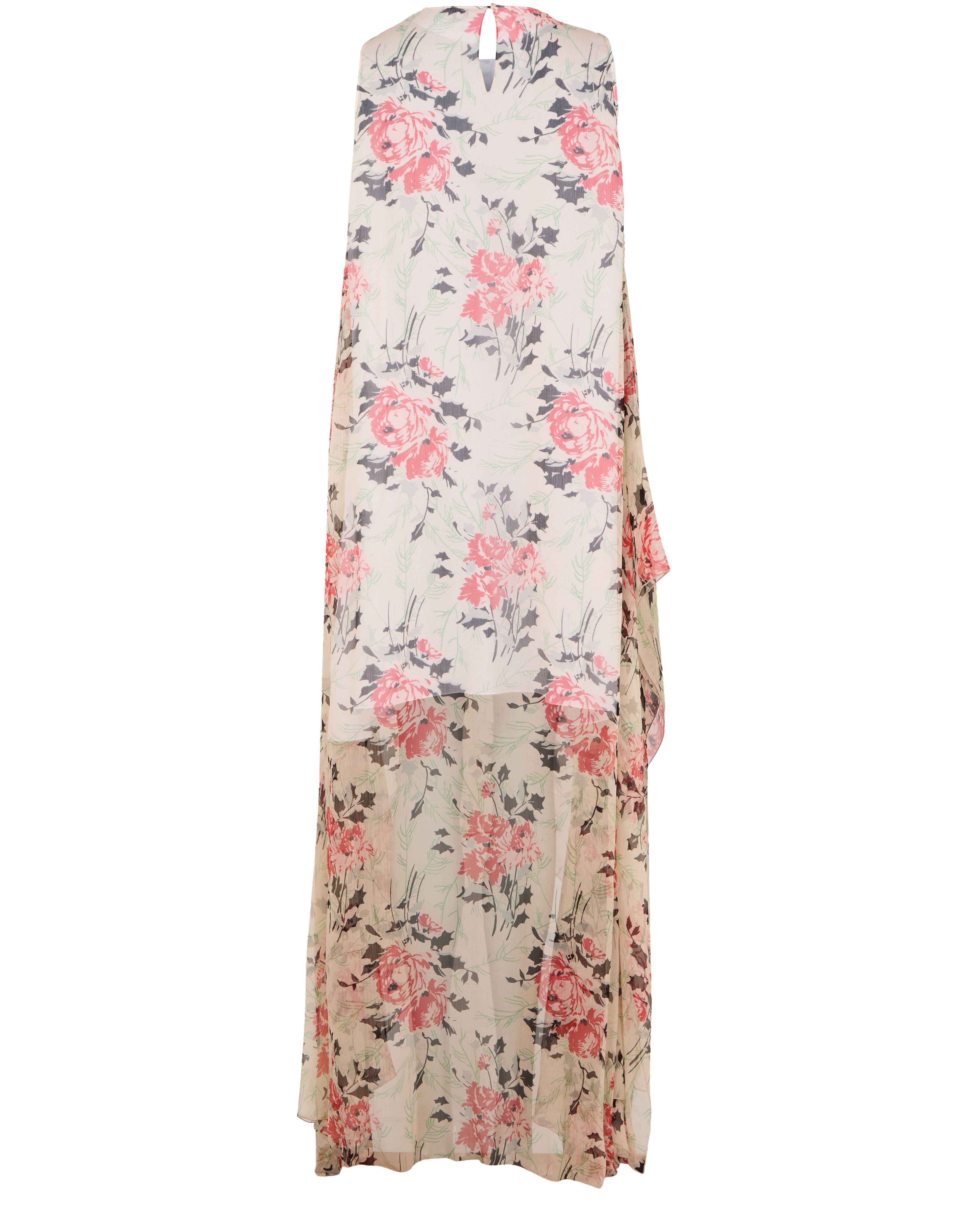 Asymmetrical floral print dress thumbnail 3