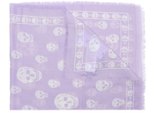 MCQUEEN Skull scarf