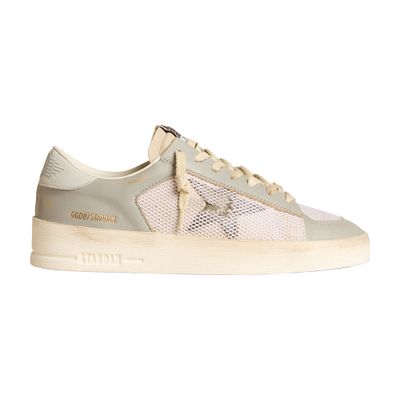 Golden Goose Stardan Panelled Sneakers In White