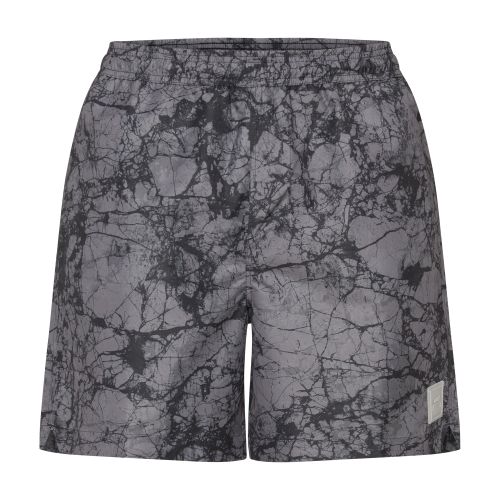 Shop A-cold-wall* Marble Swim Shorts In Mid_grey