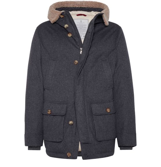 Brunello cucinelli parka on sale