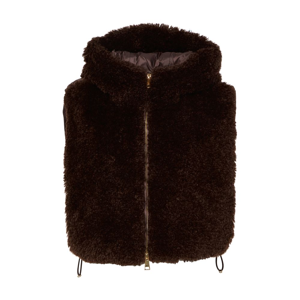 Bib sleeveless jacket thumbnail 7