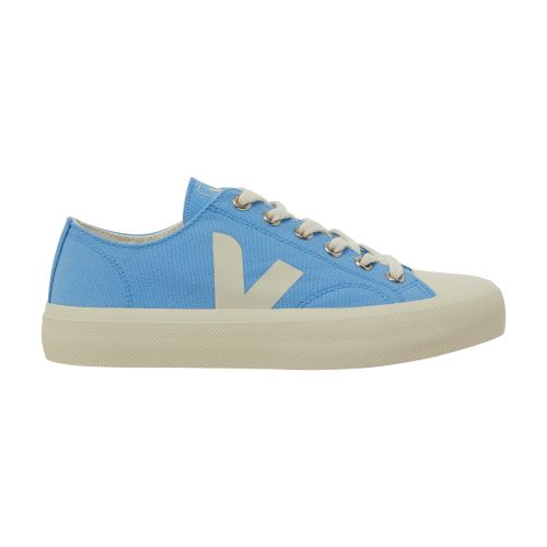 Veja Wata Ii Low Canvas Paros Pierre In Aqua_pierre