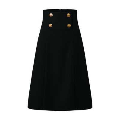 Louis Vuitton Plisse Knit Dress In Black