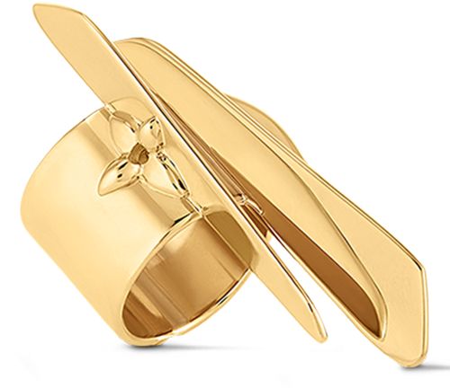 LOUIS VUITTON LV Filigram Ring