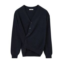 新品 | LEMAIRE TWISTED CARDIGAN 24SS | M Men's Relaxed twisted cardigan | LEMAIRE | 24S