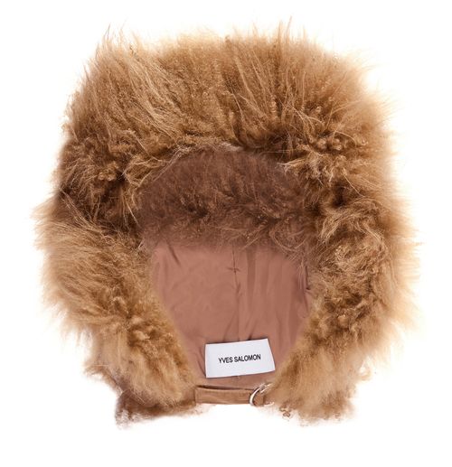 YVES SALOMON Sheepskin chapka