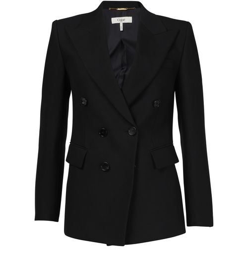 CHLOE Wool knit tailored jacket