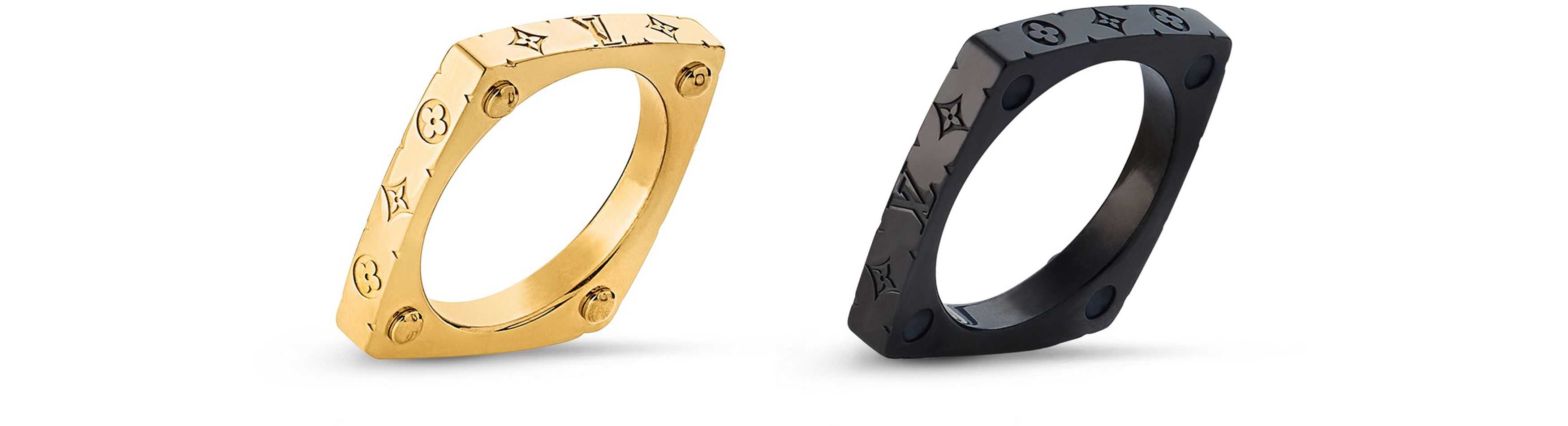 Monogram Bold Rings thumbnail 3