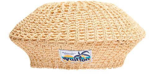 LOUIS VUITTON Raffia Beret