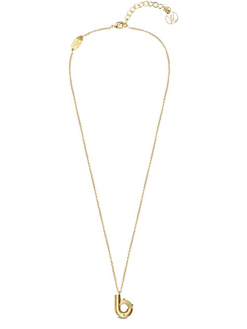 LOUIS VUITTON LV & Me Necklace, Letter B