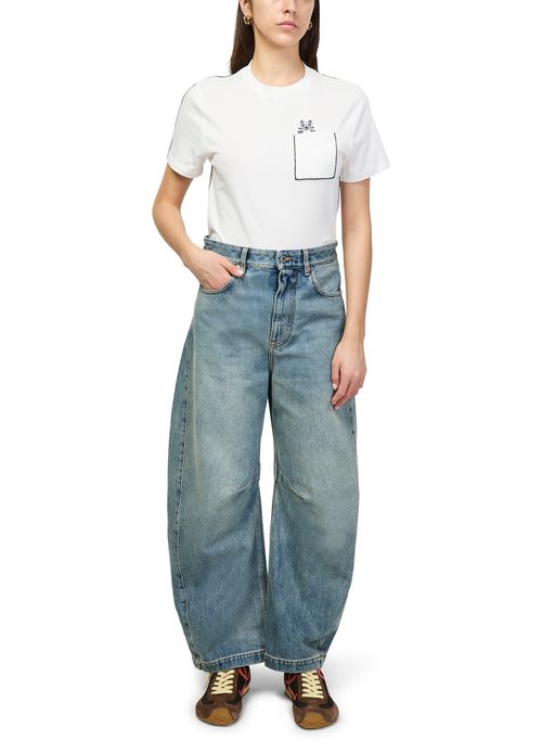 LOEWE Straight cotton T-shirt