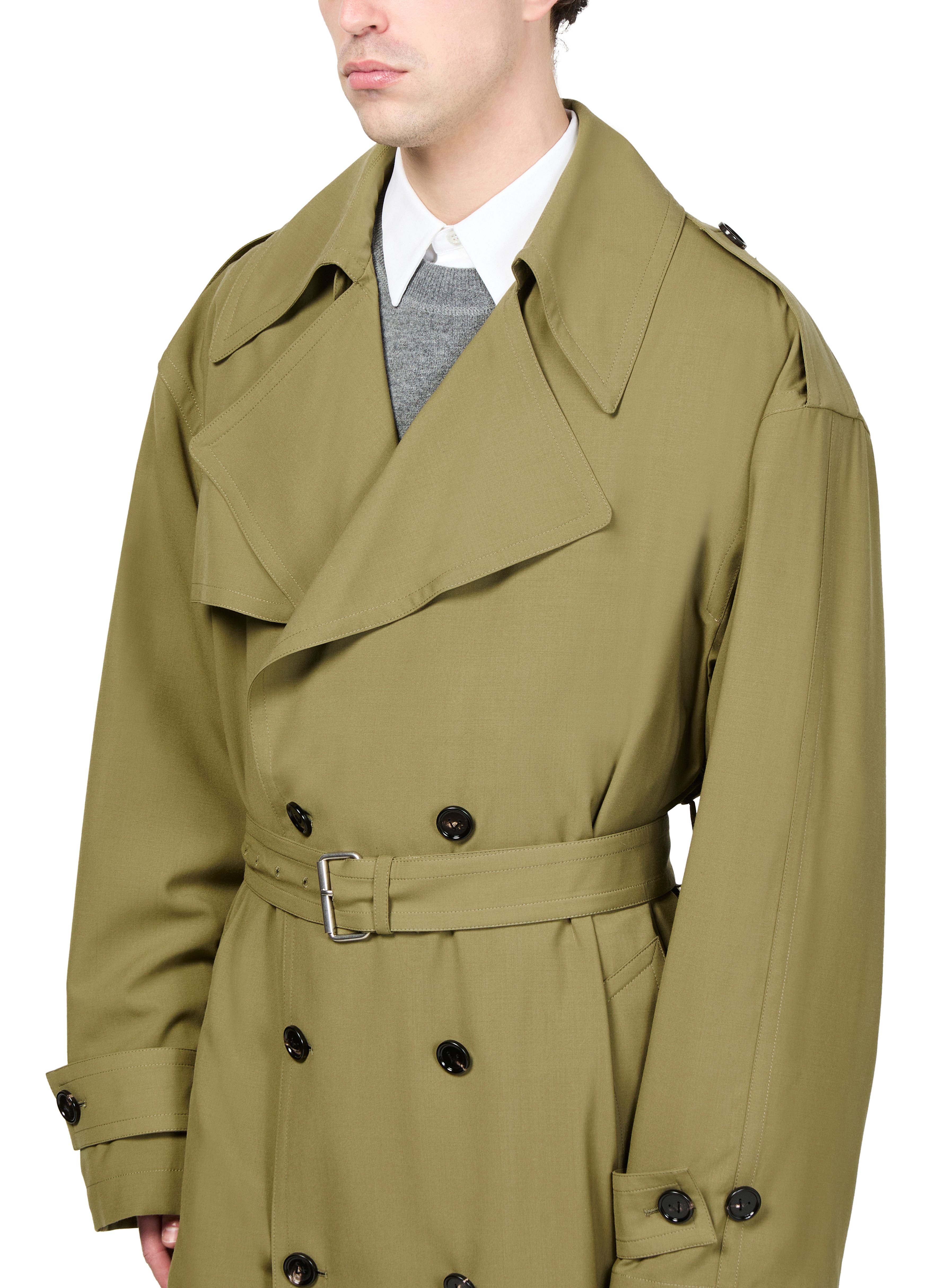 Cotton trench coat thumbnail 4